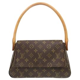 Louis Vuitton-Louis Vuitton Mini Looping Monogram Handbag-Brown