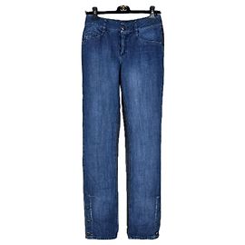 Chanel CC Buttons Bicolour Jeans 36 FR Multicolore