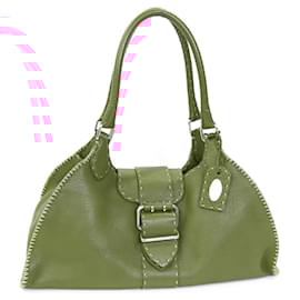 Fendi-Fendi Handbag Selleria 8BH310-Red