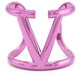Pulseira de metal roxa Valentino Roxo