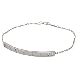 Tiffany & Co-Pulseira charm de diamante em ouro branco 18K Tiffany & Co.-Dourado