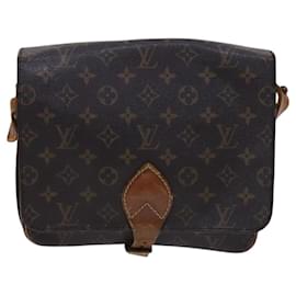 Louis Vuitton-LOUIS VUITTON Monogram Cartouchiere GM Shoulder Bag M51252 LV Auth nb088-Monogram