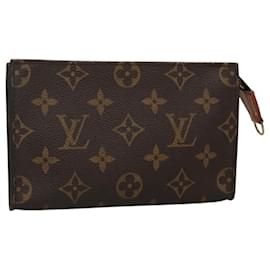 Louis Vuitton-LOUIS VUITTON Monogram Bucket PM Accessory Pouch LV Auth fm4458-Monogram