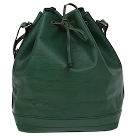 Louis Vuitton-LOUIS VUITTON Epi Noe Shoulder Bag Green M44004 LV Auth BD805-Green