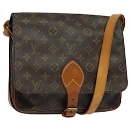 Louis Vuitton-LOUIS VUITTON Monogram Cartouchiere GM Shoulder Bag M51252 LV Auth ep8039-Monogram
