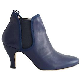 Repetto Blue leather boots Blue