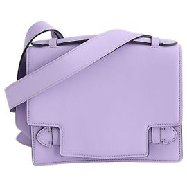 Moynat Bolsa de ombro de couro Roxo