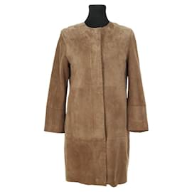 Max Mara-Cotton coat-Brown