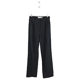 Coperni-Black straight pants-Black