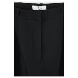 Coperni-Black straight pants-Black