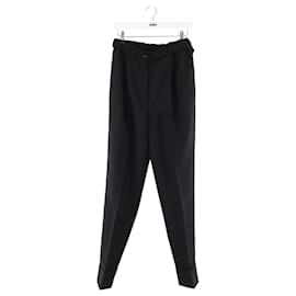 Prada-Carot wool pants-Black
