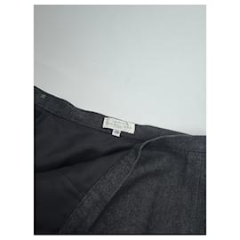 Balenciaga-Vintage Balenciaga Wool Skirt Black 34/XS-Black