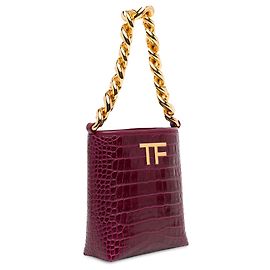 Bolsas TOM FORD T. Couro Roxo