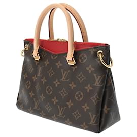 Louis Vuitton-Louis Vuitton Monogram Pallas BB Handbag-Brown,Fuschia