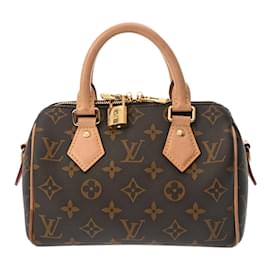 Louis Vuitton-Louis Vuitton Monogram Speedy Bandouliere 20 Handbag-Brown
