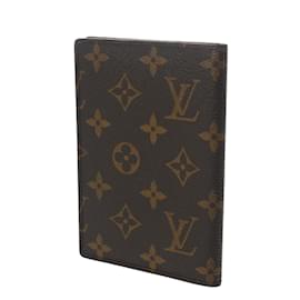 Louis Vuitton-Louis Vuitton Monogram Passport Cover-Brown