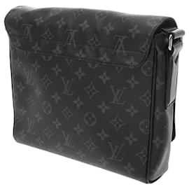Louis Vuitton-Louis Vuitton Monogram Eclipse District PM NM Shoulder Bag-Brown,Black