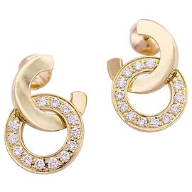 Brincos Piaget 'Possession' em ouro rosa, diamantes. Outro