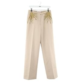 Autre Marque-Straight wool trousers-Beige
