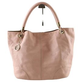 Lancel Cabas French Flair en cuir Rose