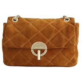 Vanessa Bruno Bolsa de ombro de camurça Marrom