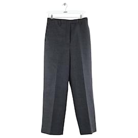 Prada-Wool straight pants-Grey