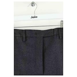Prada-Wool straight pants-Grey