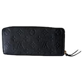 Louis Vuitton-Cartera Zippy Negra-Black
