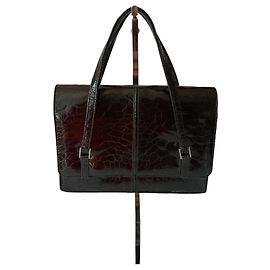 Autre Marque Sac à main vintage noir Noir