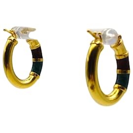Autre Marque-Pendientes Oro con Esmalte-Other