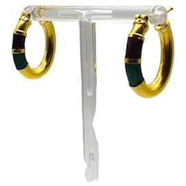 Autre Marque-Pendientes Oro con Esmalte-Other