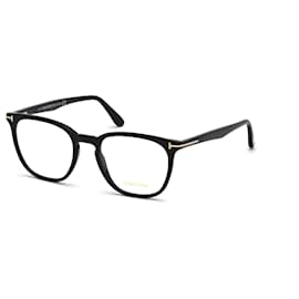 Tom Ford-Tom Ford FT5506-001 Shiny Black / Shiny Black glasses-Black