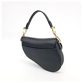 Dior-Christian Dior Mini Saddle Bag-Black