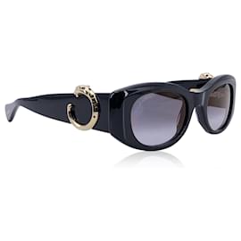 Cartier-Paris Black CT0472S Panthère de Sunglasses 140 mm-Black