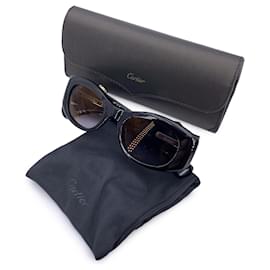 Cartier-Paris Black CT0472S Panthère de Sunglasses 140 mm-Black