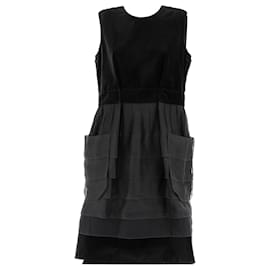 Robe YVES SAINT LAURENT T.FR 40 Soie Noir