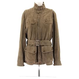 Ralph Lauren-RALPH LAUREN Jackets T.US 10 Suede-Camel