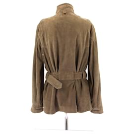 Ralph Lauren-RALPH LAUREN Jackets T.US 10 Suede-Camel