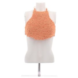 Autre Marque LEE WEI Tops T.International XS Polyester Orange