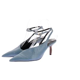 Autre Marque-NON SIGNE / UNSIGNED Mules & clogs T.EU 37 Leather-Blue