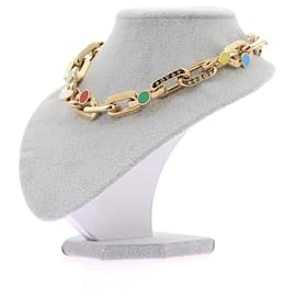 Autre Marque-LOUIS VUITTON X YAYOI KUSAMA Necklaces T.  Gold plated-Golden