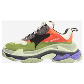Balenciaga-Multi coloured Triple S trainers - UK 4-Multiple colors