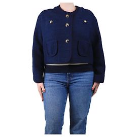 Ba&Sh Blaue Brittany-Jacke - Größe UK 12 Blau