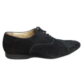 Autre Marque LodinG Richelieu Lace Ups Black Deerskin Black