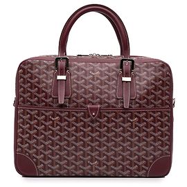 Goyard Red Goyardine Ambassade PM Red Dark red