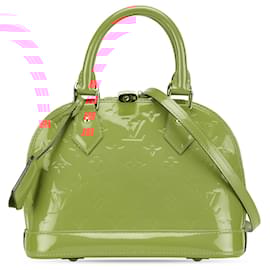Louis Vuitton-Louis Vuitton Orange Monogram Vernis Alma BB-Orange