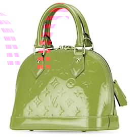 Louis Vuitton-Louis Vuitton Orange Monogram Vernis Alma BB-Orange