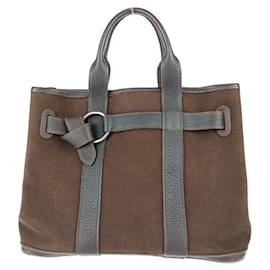 Hermès-Sac à main Hermès Petite Centeur PM-Marron