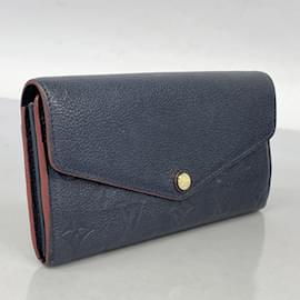Louis Vuitton-Louis Vuitton Long Wallet in Marine Rouge-Red