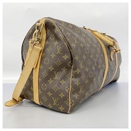 Louis Vuitton-Louis Vuitton Monogram Keepall Bandouliere 55-Brown